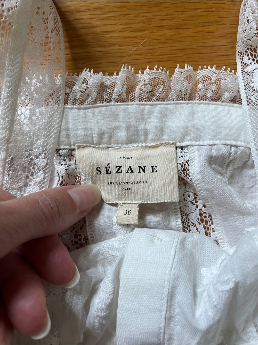 Sezane Shena Top - Picture 2 of 3